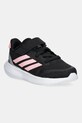 adidas sneakers pentru copii RUNFALCON 5 textil negru JQ4882