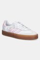 Dječje tenisice adidas Originals SAMBAE brušena koža bijela JQ1237
