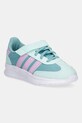 adidas sneakers pentru copii RUN 70s 2.0 textil turcoaz JQ2880