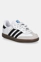 Dětské tenisky adidas Originals SAMBA OG přírodní kůže bílá JQ3191