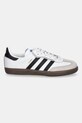 Otroške usnjene superge adidas Originals SAMBA OG JQ6391 bela AW25