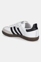 Deklice Otroške usnjene superge adidas Originals SAMBA OG JQ6391 bela