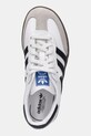 Otroške usnjene superge adidas Originals SAMBA OG bela JQ6391