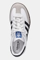 Детские кожаные кроссовки adidas Originals SAMBA OG белый JQ6391