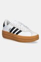 adidas gyerek sportcipő VL COURT BOLD velúr bőr fehér JQ8065