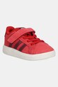 adidas sneakersy dziecięce GRAND COURT 00s syntetyczny czerwony JR0777