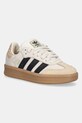 adidas Originals sneakers pentru copii SAMBA XLG textil bej JR1634