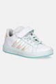 adidas sneakers pentru copii GRAND COURT 2.0 textil alb JR6119