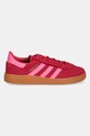 Dječje tenisice od brušene kože adidas Originals HANDBALL SPEZIAL JR7423 roza AW25
