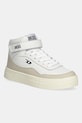 Diesel sneakersy skórzane dziecięce TRACKER-D S-TRACKER D SNEAKERS wysoka biały BC1039