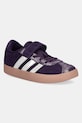 Παιδικά αθλητικά παπούτσια adidas VL COURT 3.0 δέρμα σαμουά μωβ JP7836