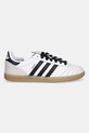 adidas Originals scarpe da ginnastica per bambini in pelle SAMBA JQ1327 bianco AW25