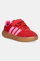 Dječje tenisice adidas BARREDA DECODE brušena koža crvena JR0770