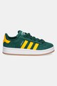 Otroške superge iz semiša adidas Originals CAMPUS 00s JR7421 zelena AW25