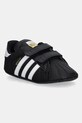 adidas Originals adidași pentru bebeluși SUPERSTAR textil negru JH9971