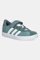 Παιδικά αθλητικά παπούτσια adidas VL COURT 3.0 δέρμα σαμουά τιρκουάζ JP7830