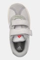 Детские замшевые кроссовки adidas VL COURT 3.0 серый JP7878