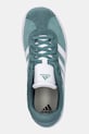 adidas sneakersy zamszowe dziecięce VL COURT 3.0 turkusowy JS3490