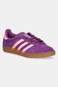 adidas Originals sneakersy zamszowe dziecięce GAZELLE INDOOR imitacja skóry licowej fioletowy JP8766