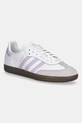 Παιδικά αθλητικά παπούτσια adidas Originals SAMBA OG δέρμα σαμουά λευκό JQ2842