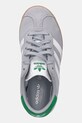 Dětské semišové tenisky adidas Originals GAZELLE šedá JQ5999