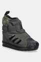 adidas Originals śniegowce dziecięce SUPERSTAR 360 WTR BOOT syntetyczny zielony JQ7952