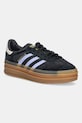 adidas Originals sneakersy dziecięce GAZELLE BOLD tekstylny czarny JR5965