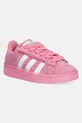 adidas Originals sneakersy zamszowe dziecięce CAMPUS 00s LED LIGHTS imitacja skóry licowej różowy JS1280