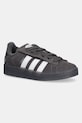 adidas Originals sneakersy zamszowe dziecięce CAMPUS 00s LED LIGHTS imitacja skóry licowej szary JS1281