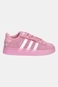 adidas Originals sneakersy zamszowe dziecięce CAMPUS 00s LED LIGHTS JS1283 różowy AW25