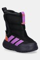 adidas buty zimowe dziecięce Winterplay lekko ocieplane czarny JS4080