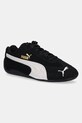 Puma sneakers din piele întoarsă Speedcat OG Jr mic de statură negru 401698
