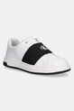 Calvin Klein Jeans sneakersy dziecięce imitacja skóry licowej biały V3X9.83162.30.34