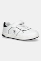 Dětské tenisky Calvin Klein Jeans imitace kůže bílá V1X9.83148.30.34