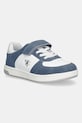 Dětské tenisky Calvin Klein Jeans imitace kůže modrá V1X9.83149.20.29