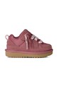 Παιδικά sneakers UGG LO LOWMEL δέρμα σαμουά ροζ 1166490T