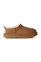 Παιδικές μπότες χιονιού UGG CLASSIC MICRO χωρίς φερμουάρ καφέ 1174410K