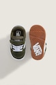 Vans sneakers de piele întoarsă pentru copii Hylane V verde VN000D4MKCZ1