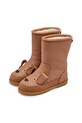 Chłopiec Donsje buty zimowe skórzane dziecięce Wadudu Classic Boots Dog 2022004.22.28 brązowy
