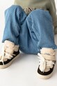 Donsje buty zimowe dziecięce Sicco Sneakers tekstylny fioletowy 2031300.22.28