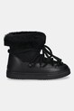 Παιδικές δερμάτινες μπότες χιονιού Inuikii CLASSIC HIGH 3001.002.0032 μαύρο AW25