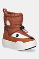 Moon Boot śniegowce dziecięce MB JR PARK TUBE MID ANIMAL WP imitacja skóry licowej brązowy 80D3440100.27.34