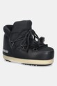 Moon Boot śniegowce dziecięce MB EVX PUMPS NYLON imitacja skóry licowej czarny 80D1470020