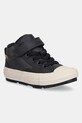 Converse trampki dziecięce CHUCK TAYLOR ALL STAR MALDEN STREET BOOT skóra powlekana czarny A13144C