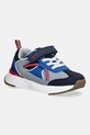 Garvalin sneakersy dziecięce imitacja skóry licowej szary 251812