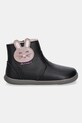 Garvalin buty zimowe skórzane dziecięce 251301.24.26 czarny AW25