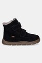 Detské zimné semišové topánky Froddo ZERU TEX FURRY BAREFOOT G2110151.25.30 tmavomodrá AW25