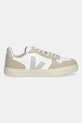 Veja sneakersy skórzane dziecięce Small V-10 Laces CX0520999C.28.35 beżowy AW25