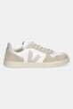 Veja sneakersy skórzane dziecięce Small V-10 Laces CX0520999C.36.39 beżowy AW25