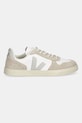 Veja sneakersy skórzane dziecięce Small V-10 Laces CX0520999C.36.39 beżowy AW25